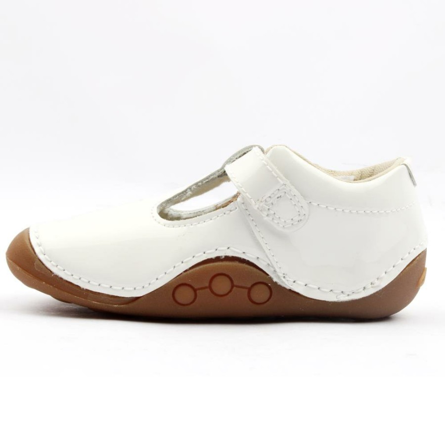 Kids Clarks | Tinybeatt Prewalker - White H