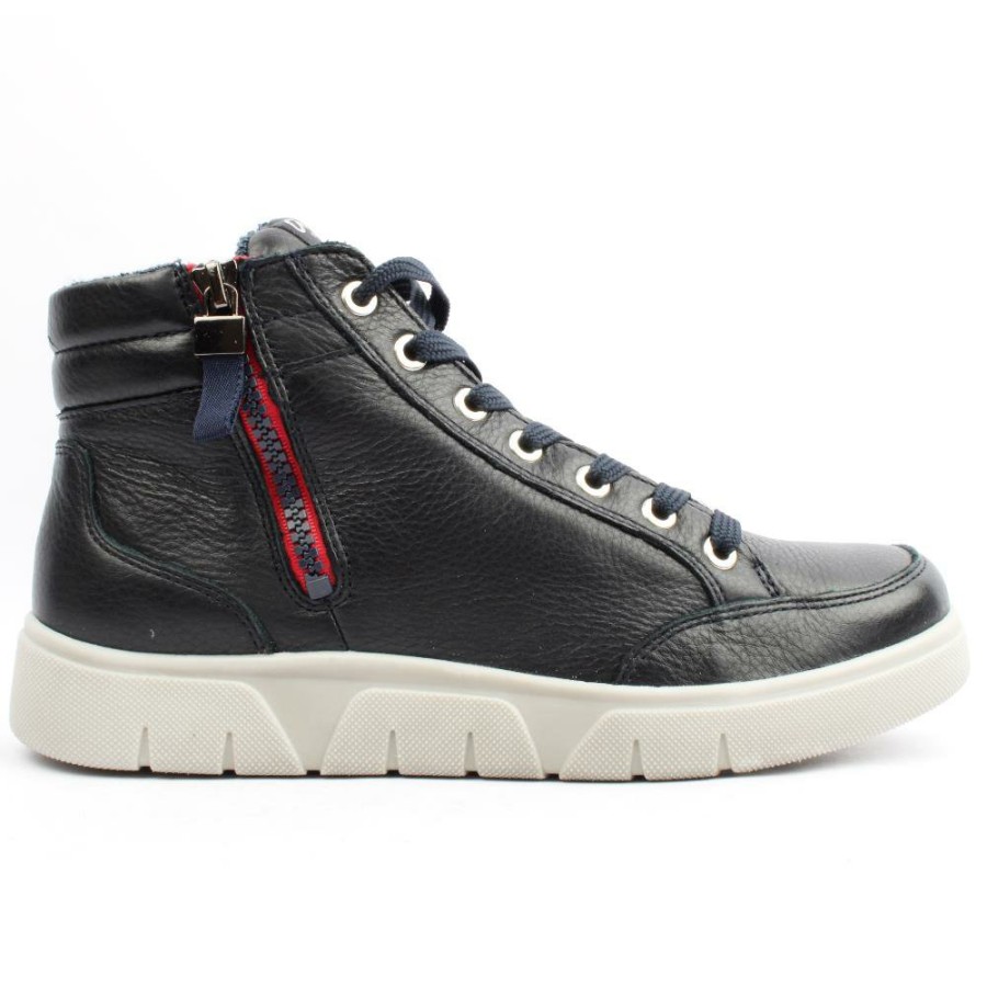 Women Ara | 24451 Laced Boot - Navy