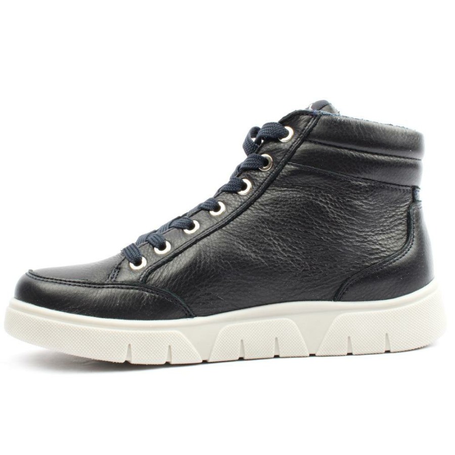 Women Ara | 24451 Laced Boot - Navy