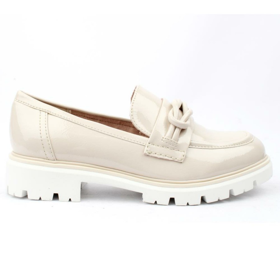 Women Marco Tozzi | 24704 Loafer Shoe - Powder