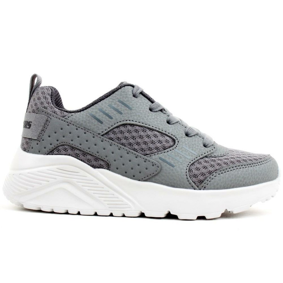 Kids Skechers | 403697L Uno Lite Ronzo - Light Grey