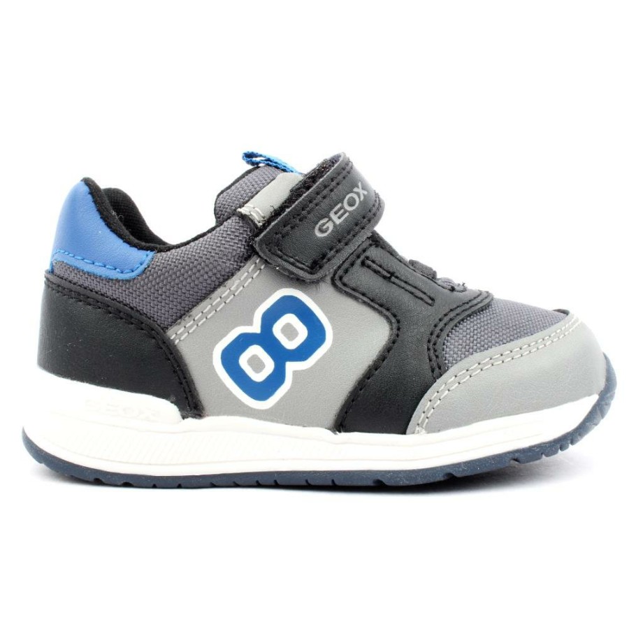 Kids Geox | B360Ra Trainer - Grey/Black