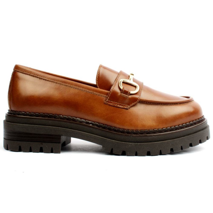 Women NeroGiardini | Nero Giardini I217715 Shoe - Tan