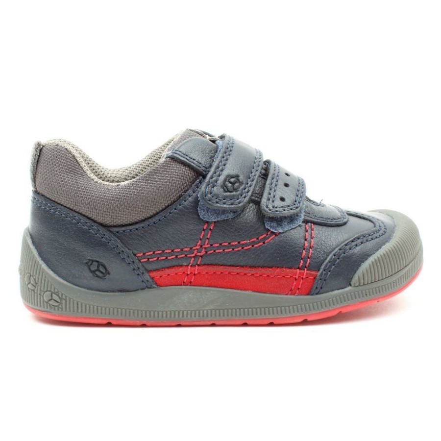 Kids Startrite | Tickle Velcro Shoe - Navy Multi H