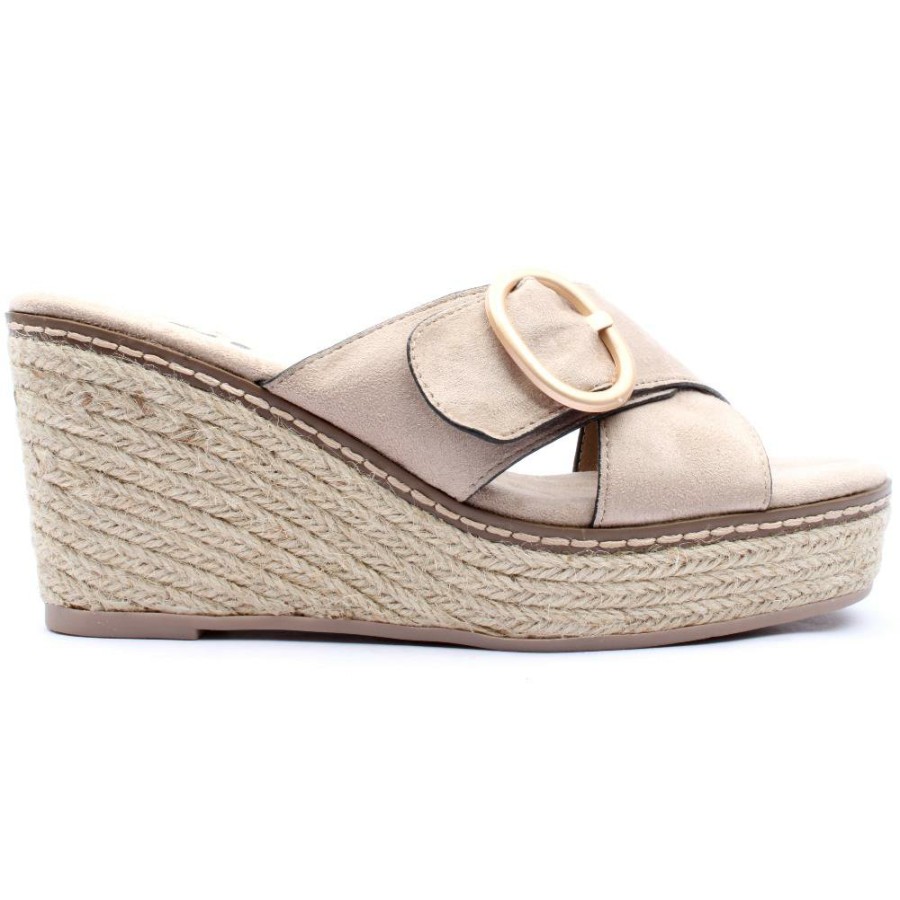 Women XTI | 141356 Wedge Mule - Taupe