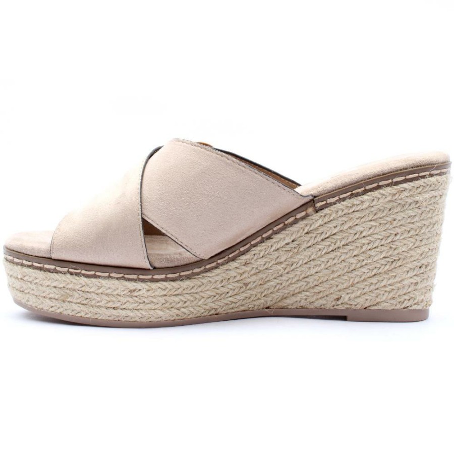 Women XTI | 141356 Wedge Mule - Taupe