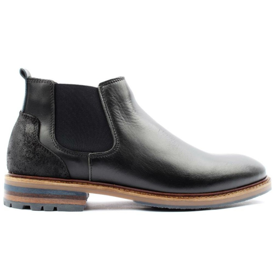 Men Escape | Slip On Boot Turbo - Black