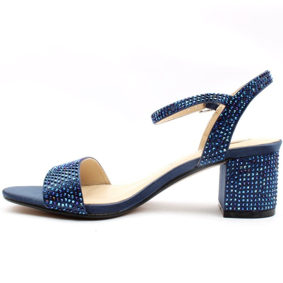 Women Glamour | Adele Dress Sandal - Navy