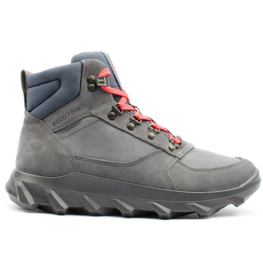 Men ECCO | 820304 Boot - Grey/Navy