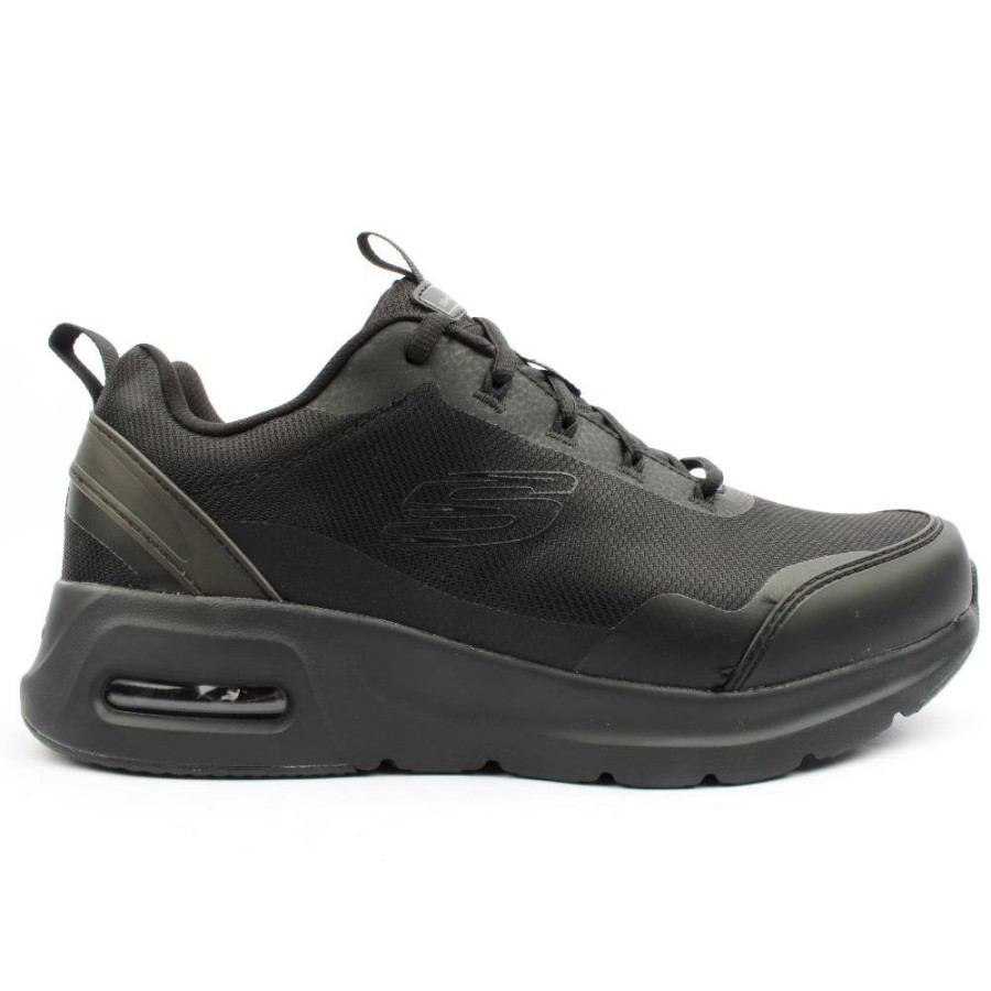 Men Skechers | 232647 Skech Air - Black Black