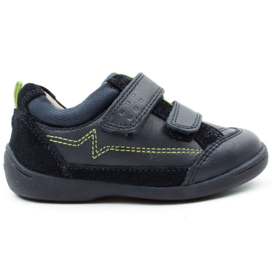 Kids Startrite | Zigzag Junior Shoe - Navy G