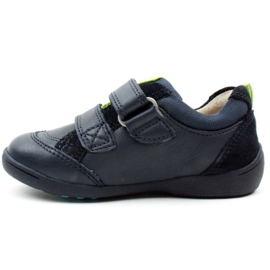 Kids Startrite | Zigzag Junior Shoe - Navy G