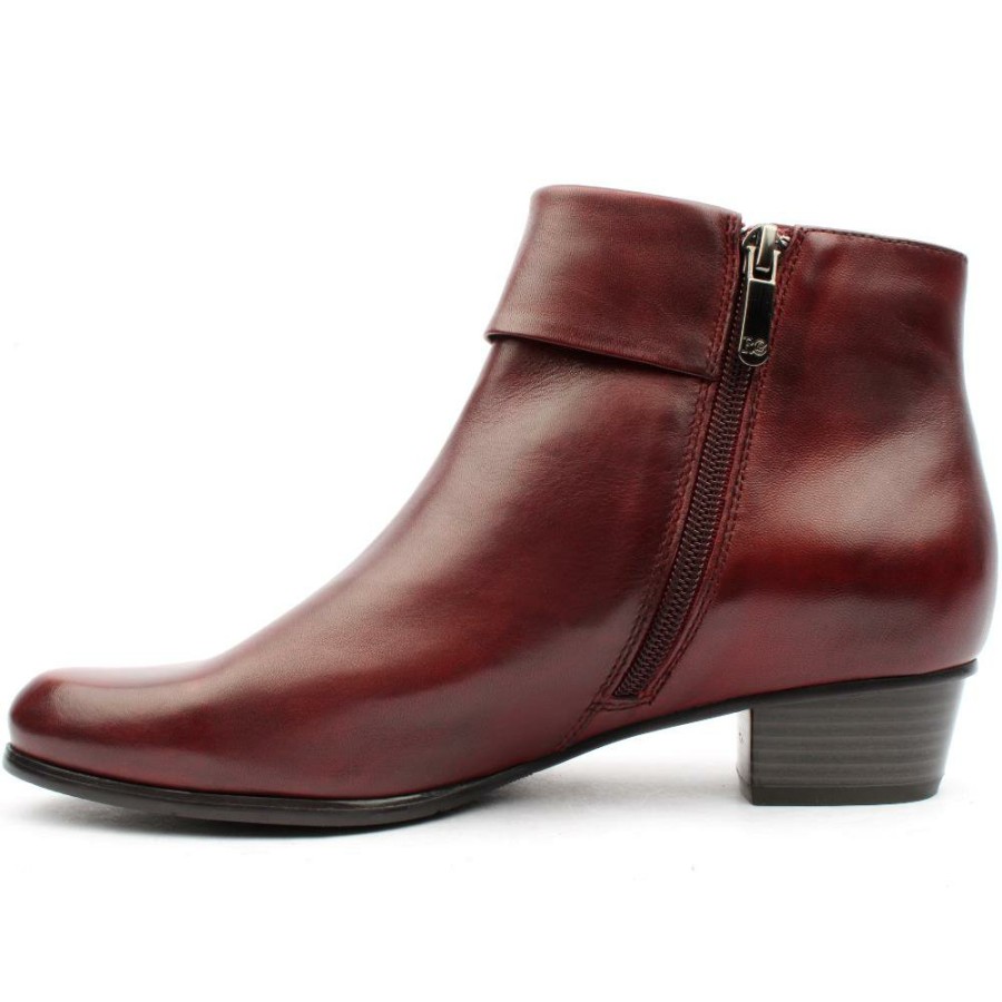 Women Regarde Le Ciel | Stefany 186 Ankle Boot - Burgundy