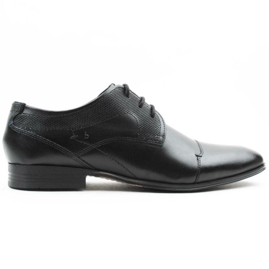 Men Bugatti | 10112 Laced Shoe - Black