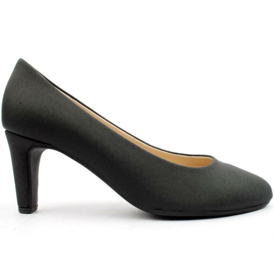 Women Gabor | 31410 Court Shoe - Black Glitter