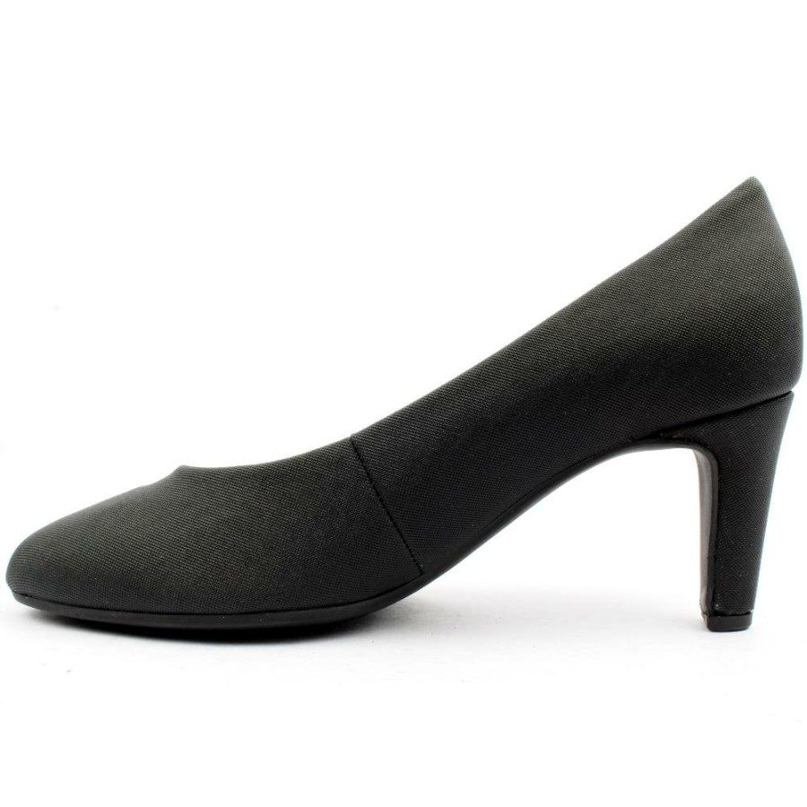 Women Gabor | 31410 Court Shoe - Black Glitter