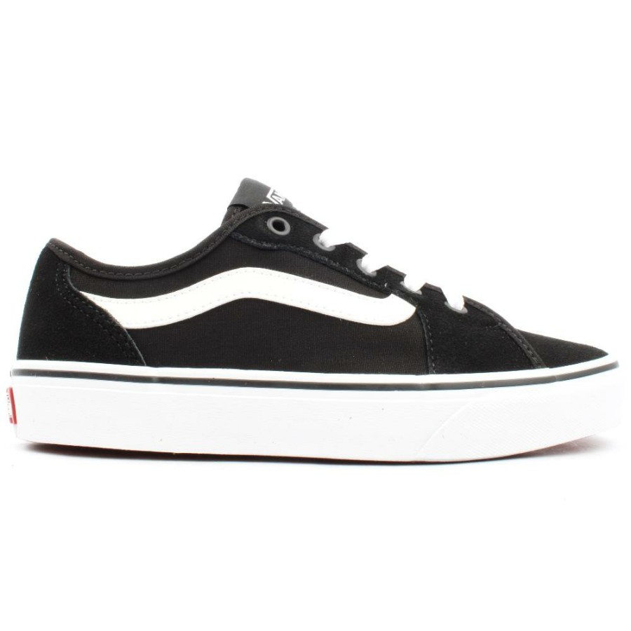 Women Vans | Wmfilmore Decon Laced Shoe - Black/White