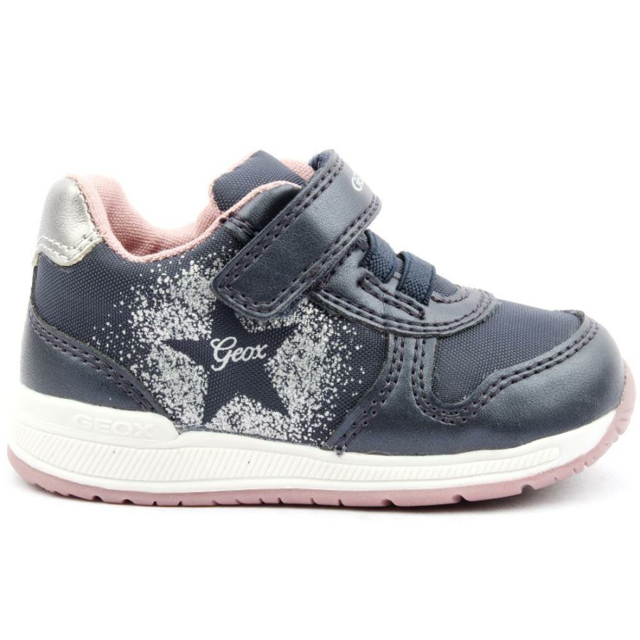 Kids Geox | B360La Junior Trainer - Navy Silver