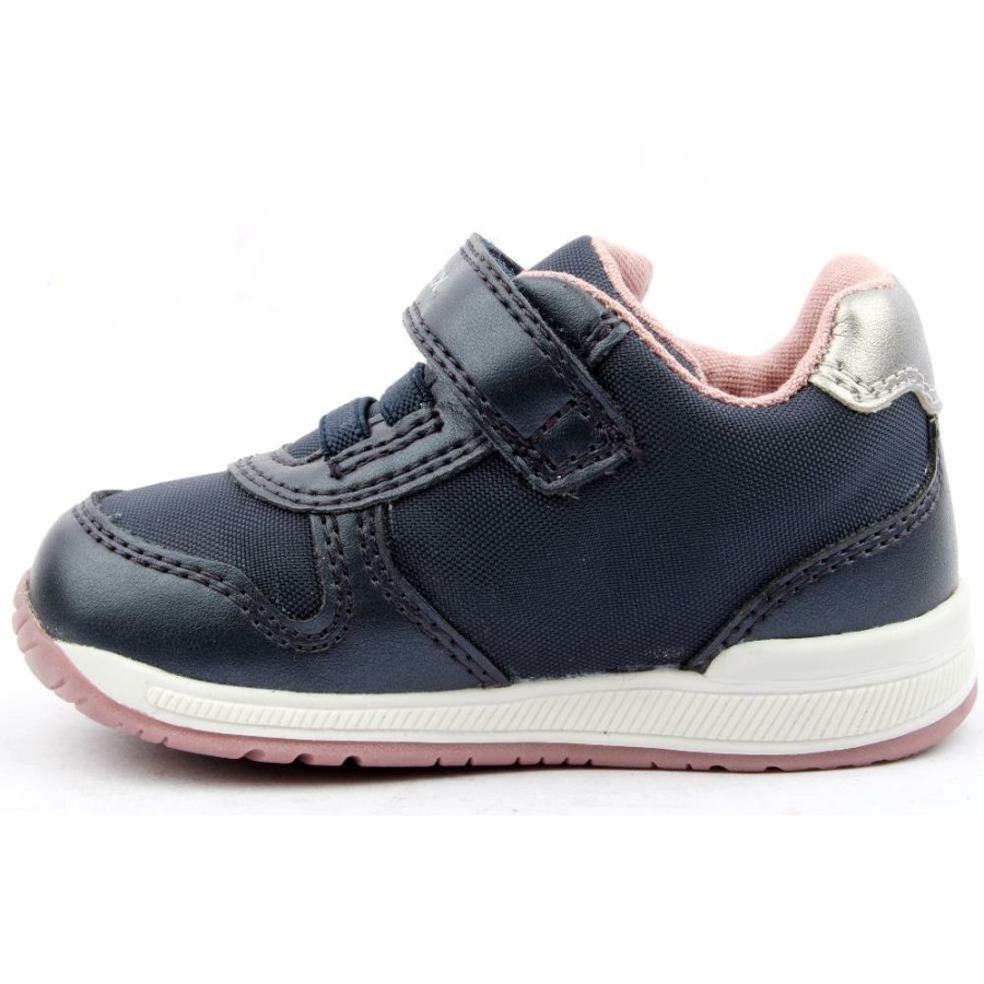 Kids Geox | B360La Junior Trainer - Navy Silver