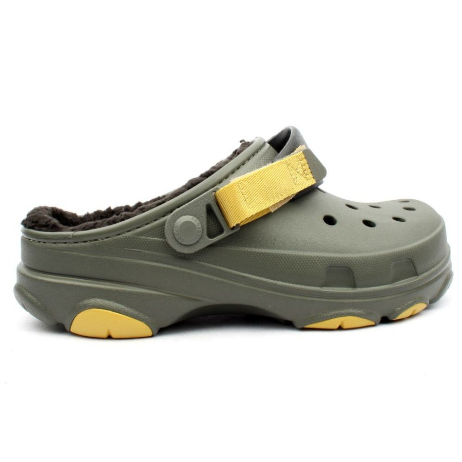 Men Crocs | 207936 All Terrain Clog - Olive