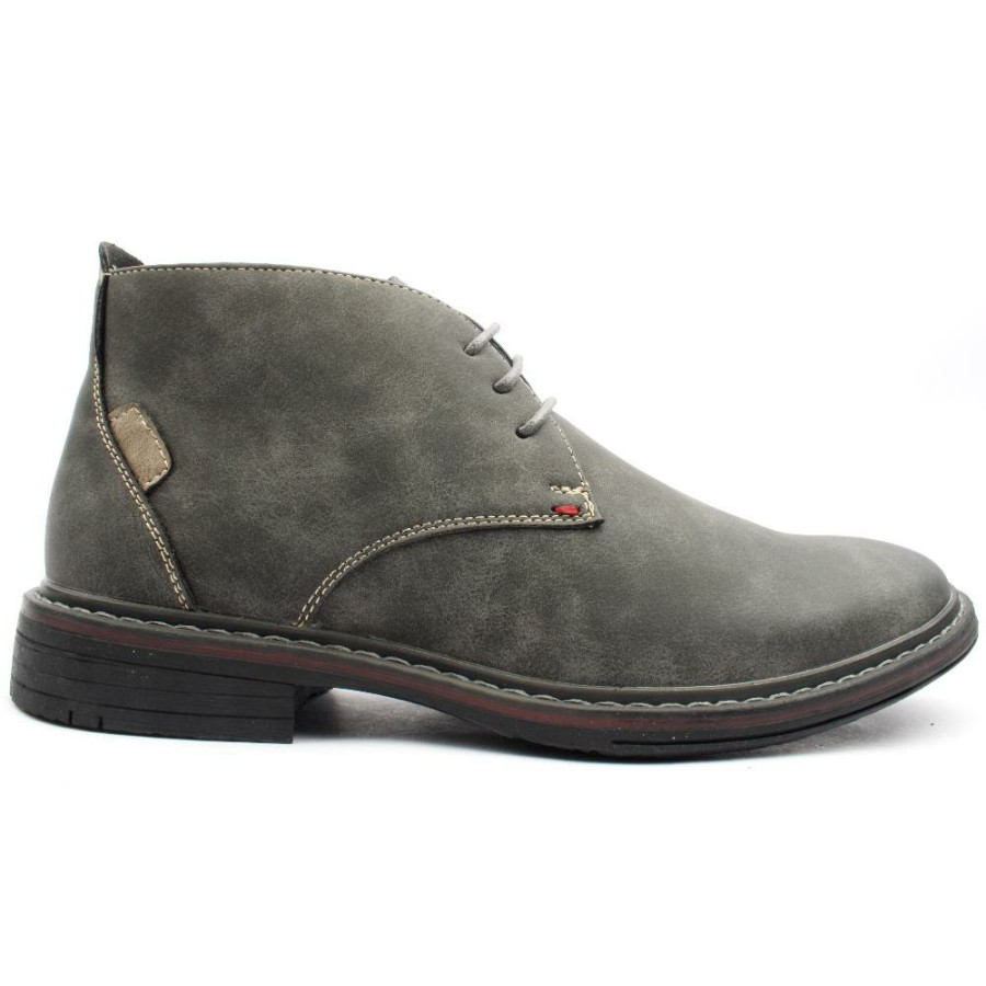 Men Goor | Mens Goor-187 Boot - Grey