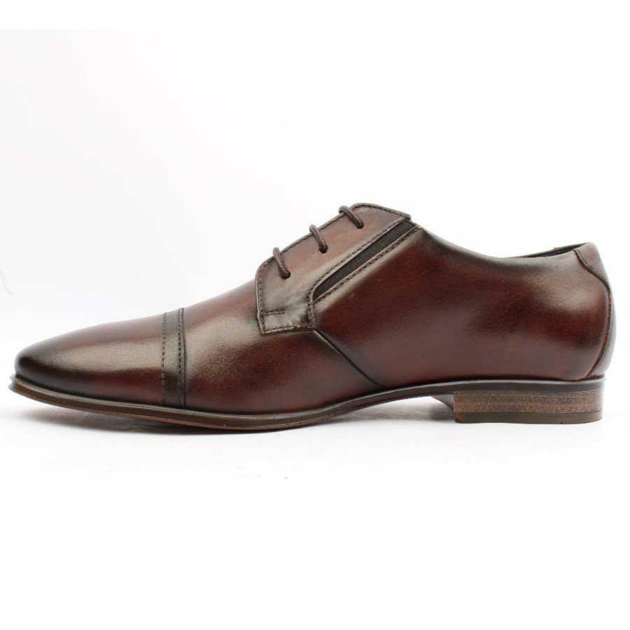 Men Bugatti | A311B Laced Shoe - Brown