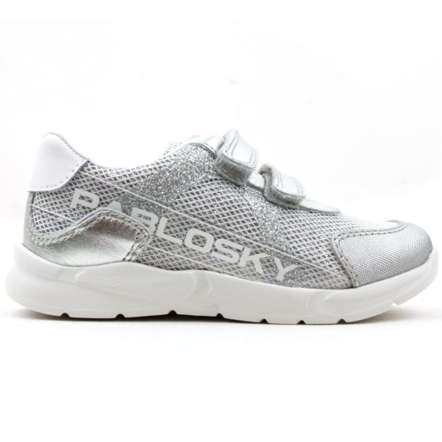 Kids Pablosky | 291350 Velcro Runner - Silver Multi