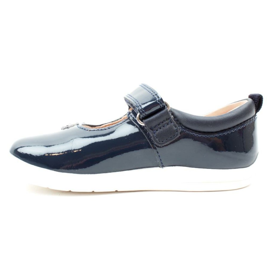 Kids Startrite | Fairytale Strap Shoe - Navy Patent F