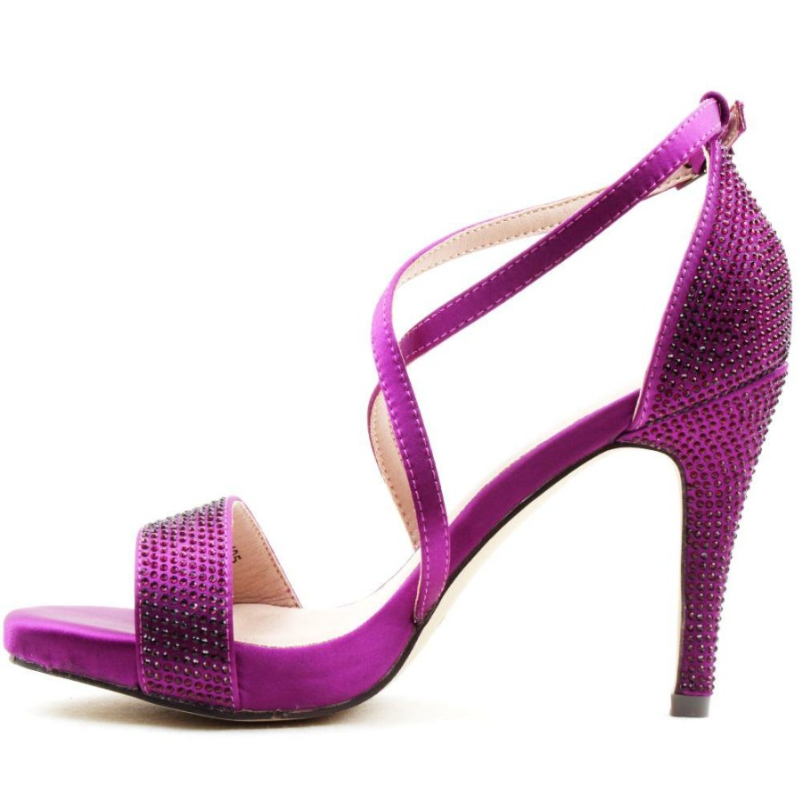 Women Menbur | 23405 Dressy Sandal - Purple