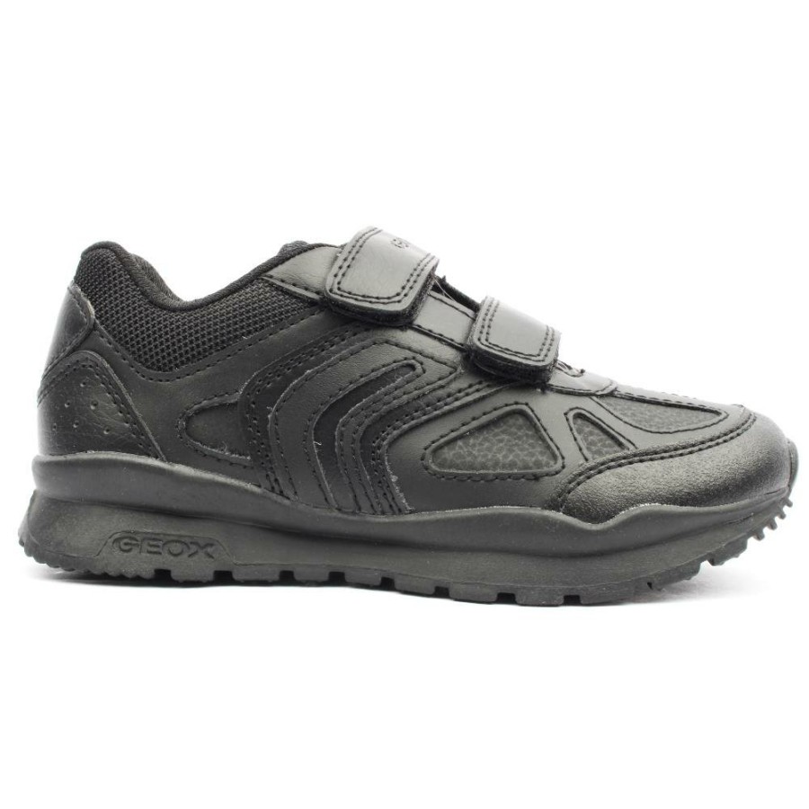 Kids Geox | J0415C Velcro Junior Shoe - Black