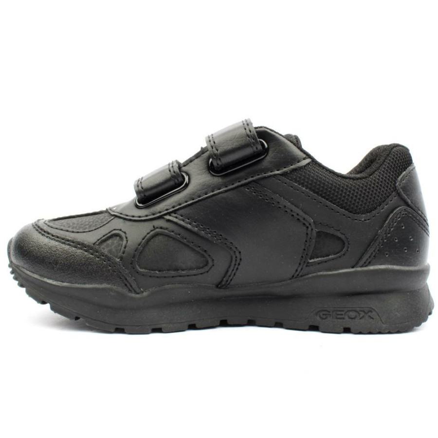 Kids Geox | J0415C Velcro Junior Shoe - Black