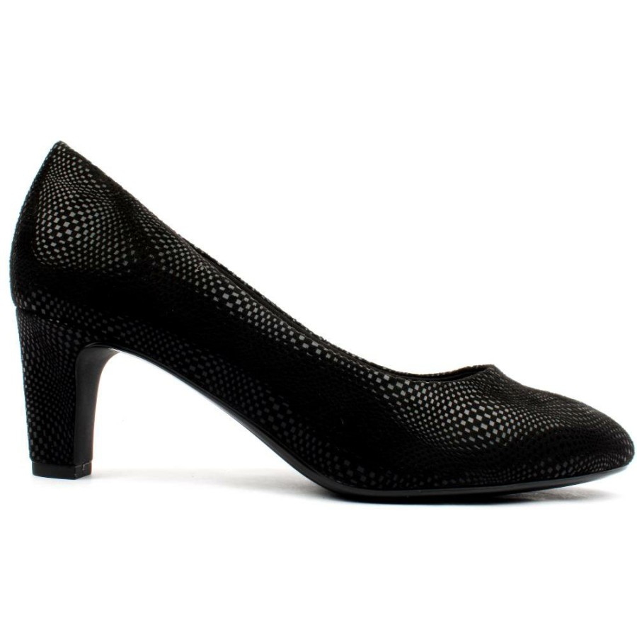 Women Tamaris | 22418 Court Shoe - Black