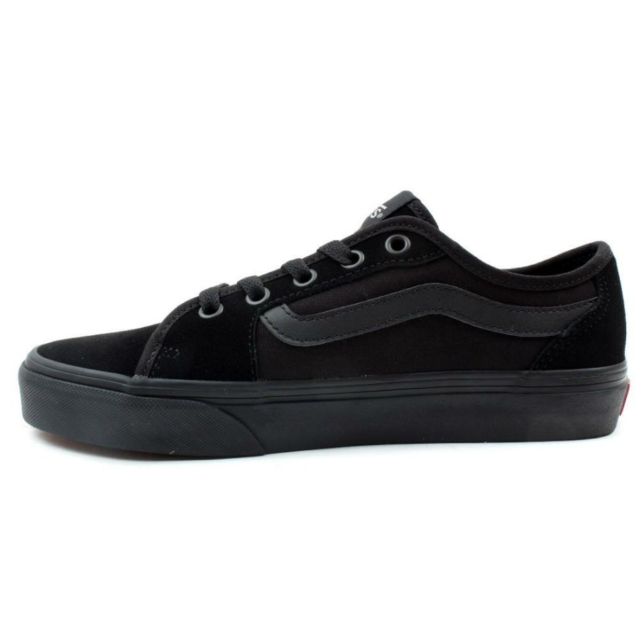 Women Vans | Wmfilmore Decon Laced Shoe - Black Suede