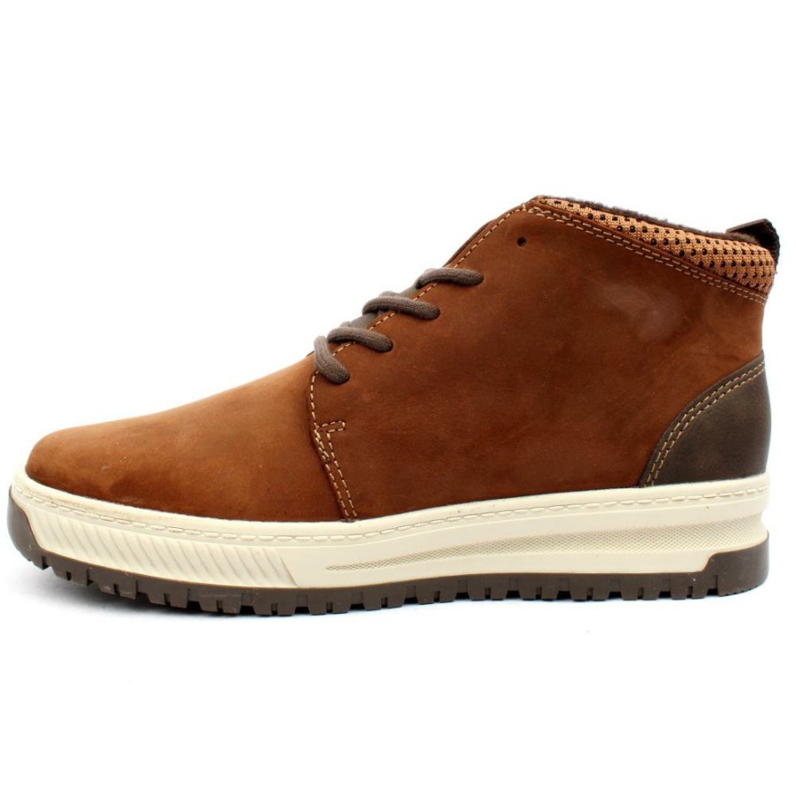 Men Rieker | 38541 Laced Boot - Tan