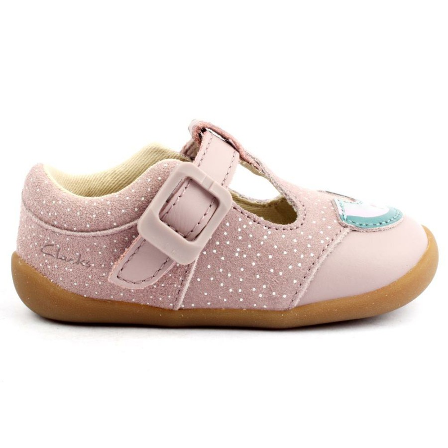 Kids Clarks | Roamer Mist T Pre Walker - Pink F