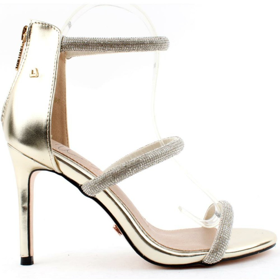 Women Una Healy | Ballroom Sandal - Gold