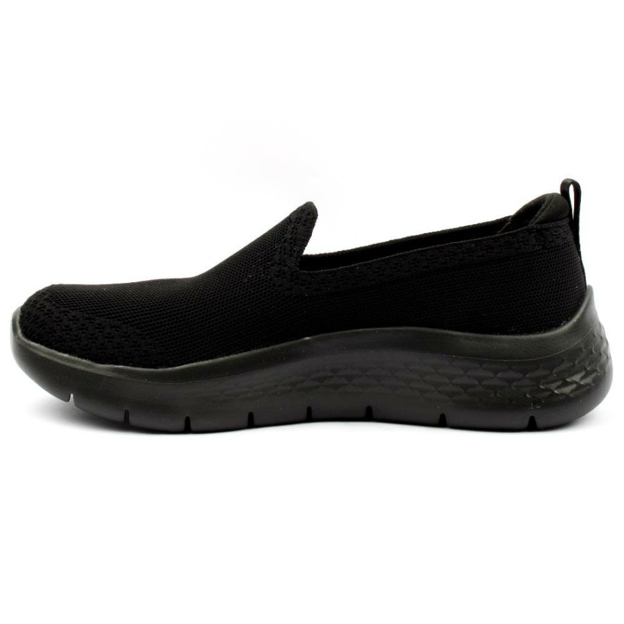 Women Skechers | 124957 Go Walk Flex - Black Black