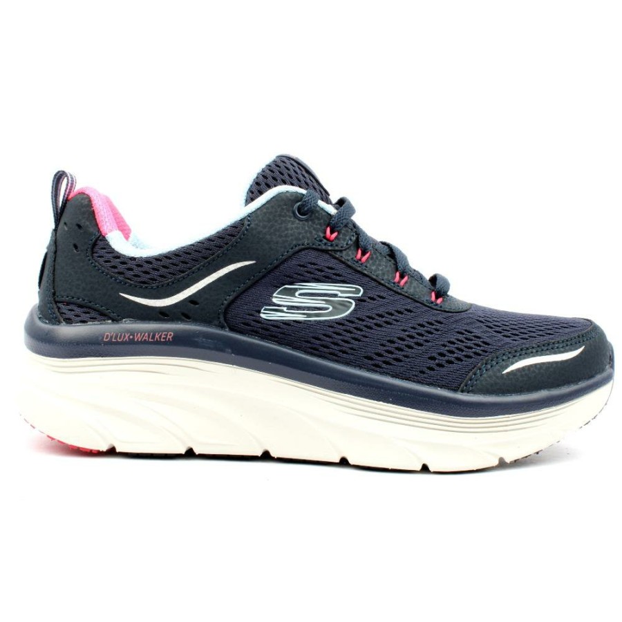 Women Skechers | 149023 Dlux Walker - Navy Multi