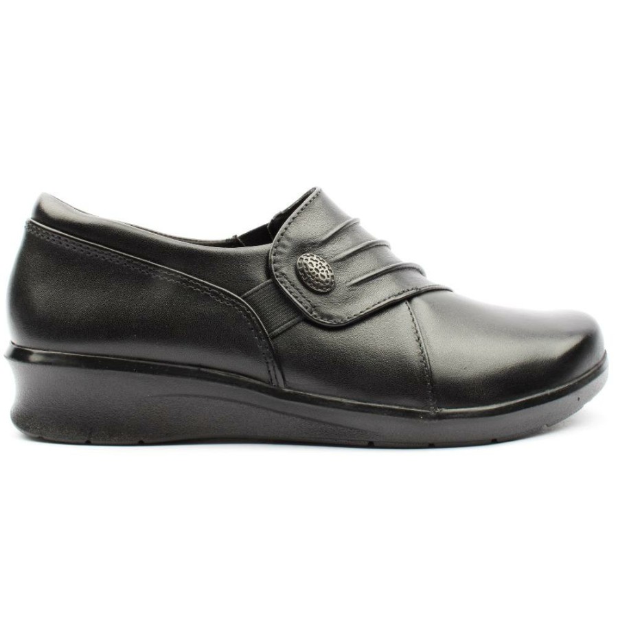 Women Clarks | Hope Roxanne Slip On - Black D