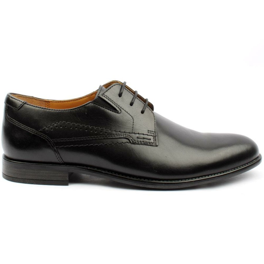 Men Dubarry | Dell Ex Fit Laced Shoe - Black