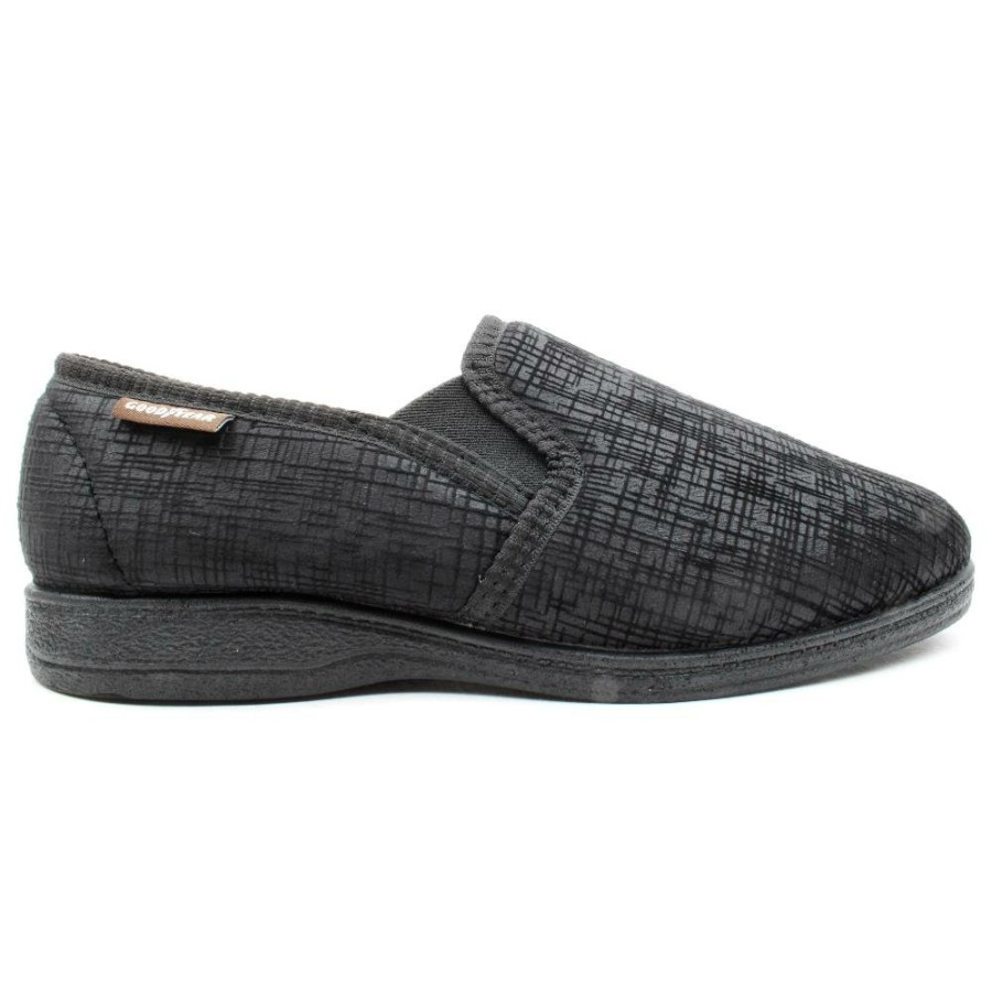 Men Goodyear | Kmg136Denver Slipper - Black