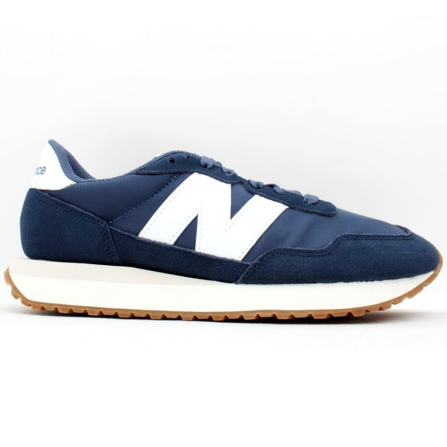 Men New Balance | Ms237Gb - Navy/White