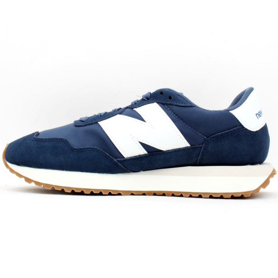 Men New Balance | Ms237Gb - Navy/White