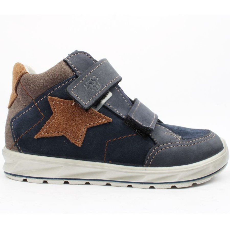 Kids Ricosta | 2101803 Velcro Boot - Navy Multi