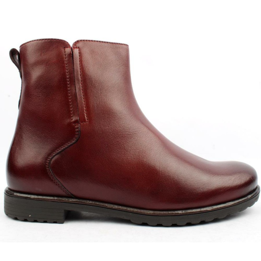 Women Ara | Ankle Boot 39502 - Burgundy