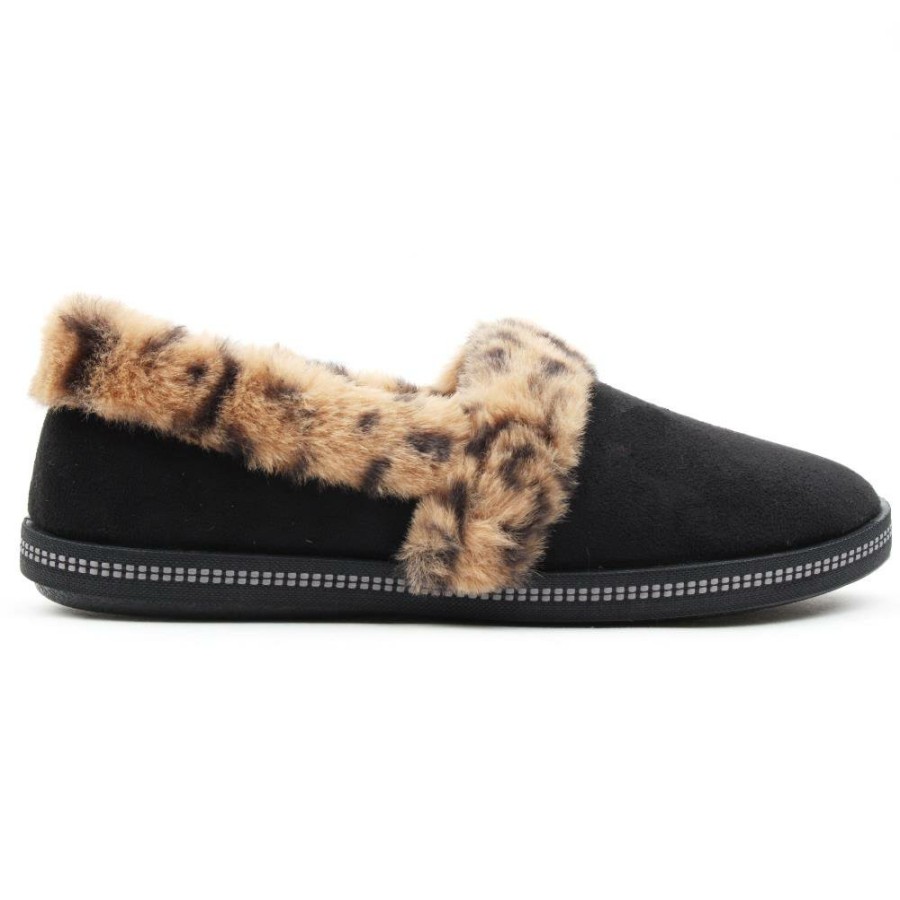 Women Skechers | 44355 Frisky Gal Slipper - Black