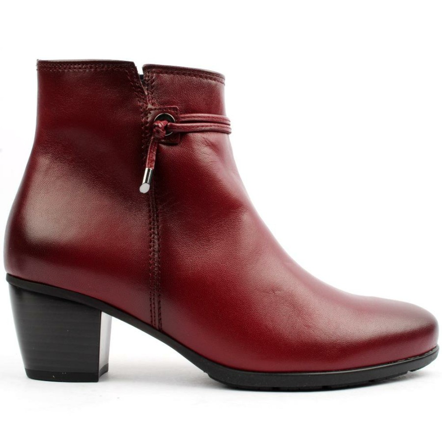 Women Gabor | 35522 Ankle Boot - Burgundy