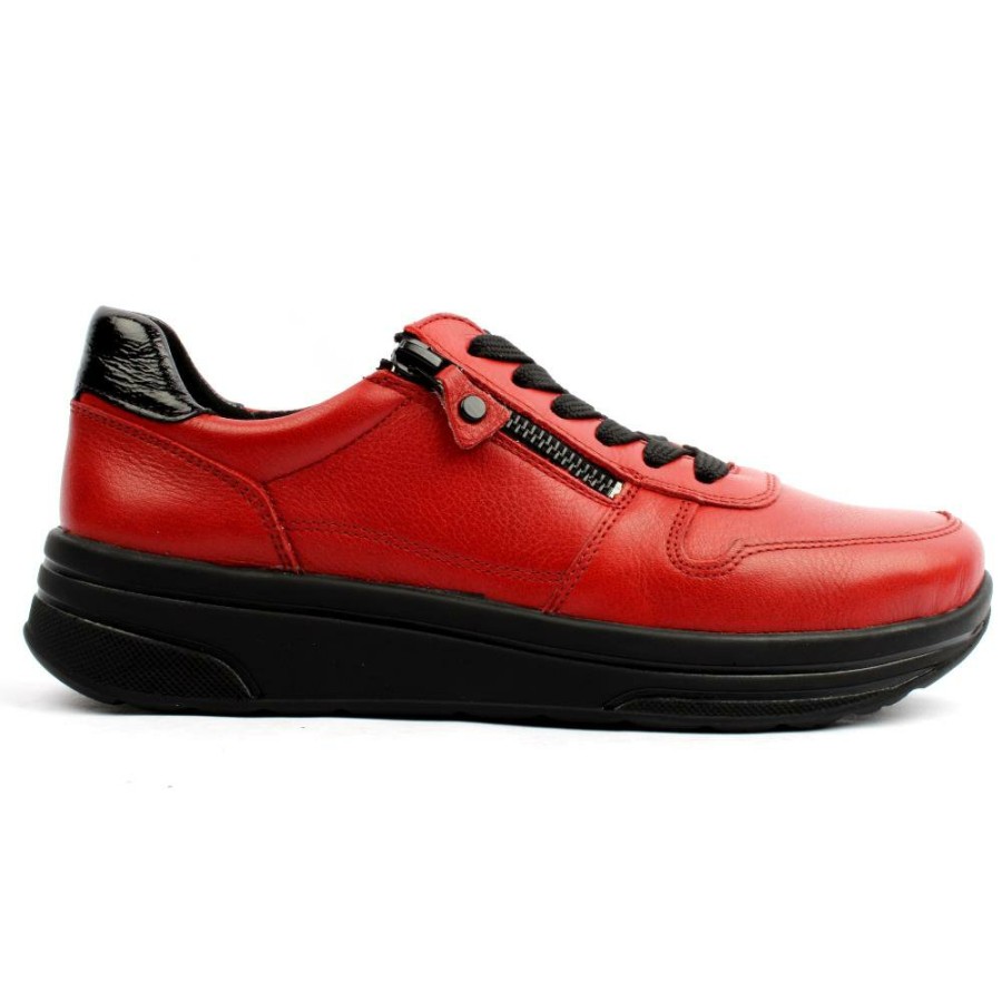 Women Ara | 32440 Laced Shoe - Red