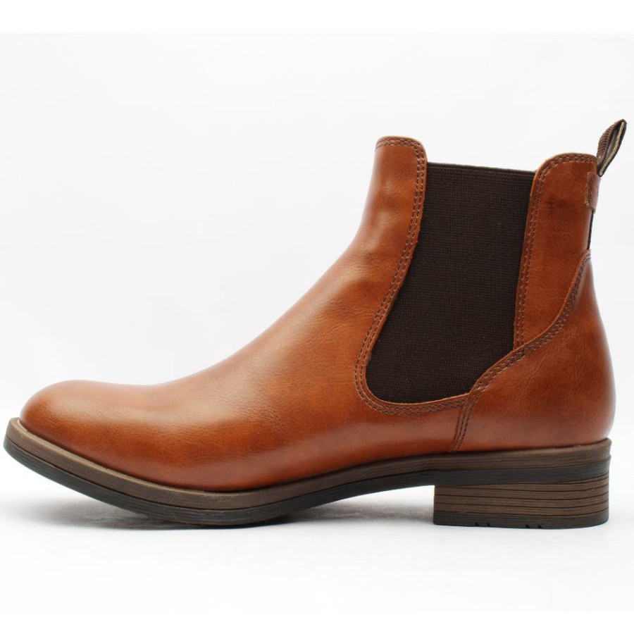 Women Tamaris | 25312 Ankle Boot - Tan