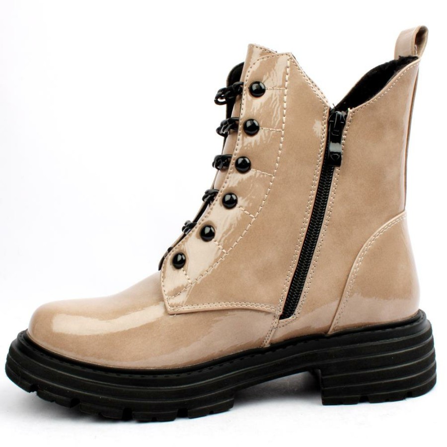 Women Heavenly Feet | Links Boot - Taupe